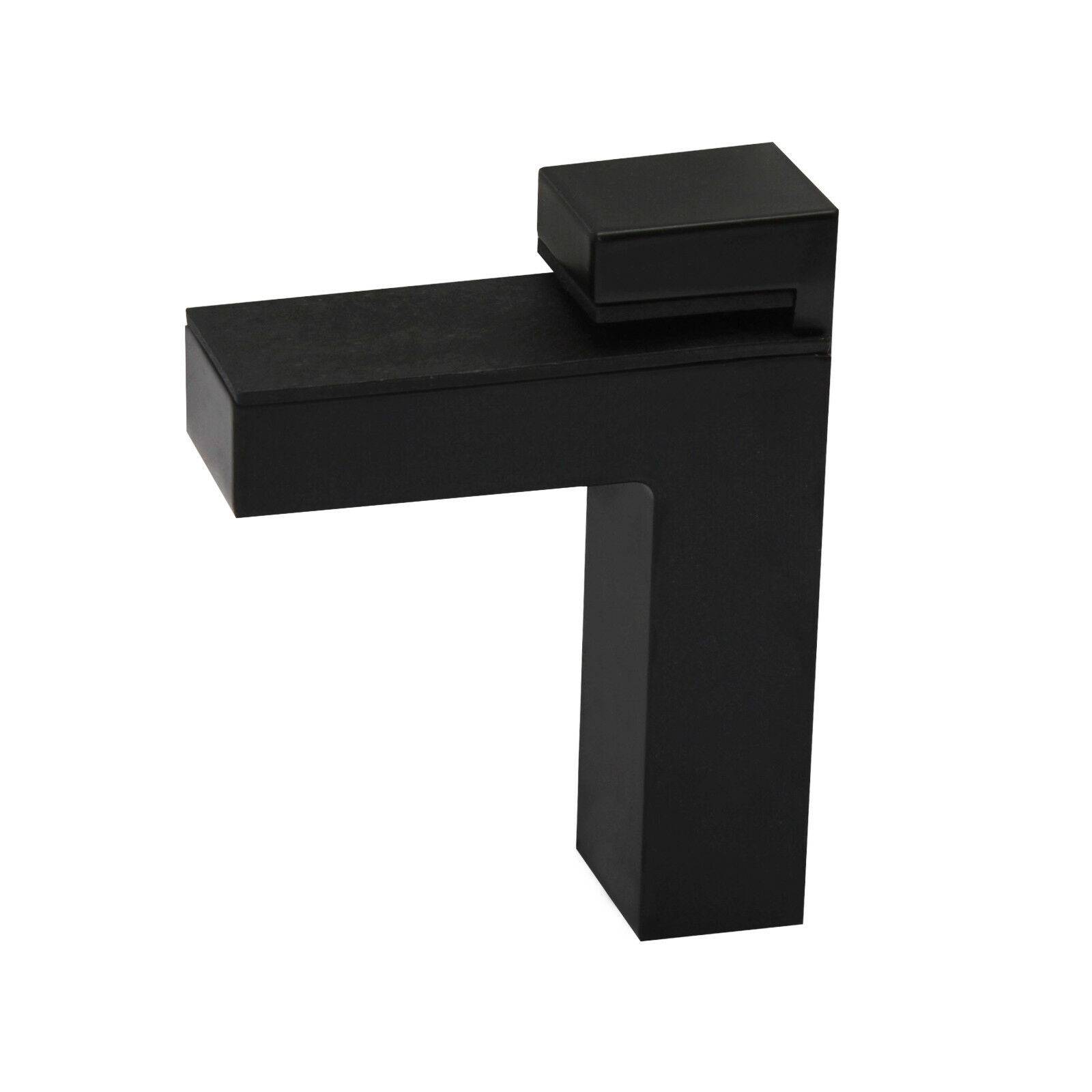 2x Regalhalter Regalträger Regal Aluminium Alu Chrom Glashalter Glas Design Schwarz groß