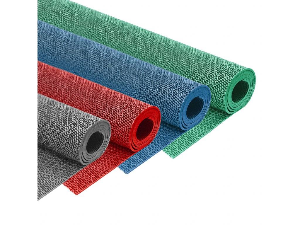 Bodenmatte Saunaläufer Duschmatte Bodenrost Antirutschmatte Gummimatte PVC Matte 90cm