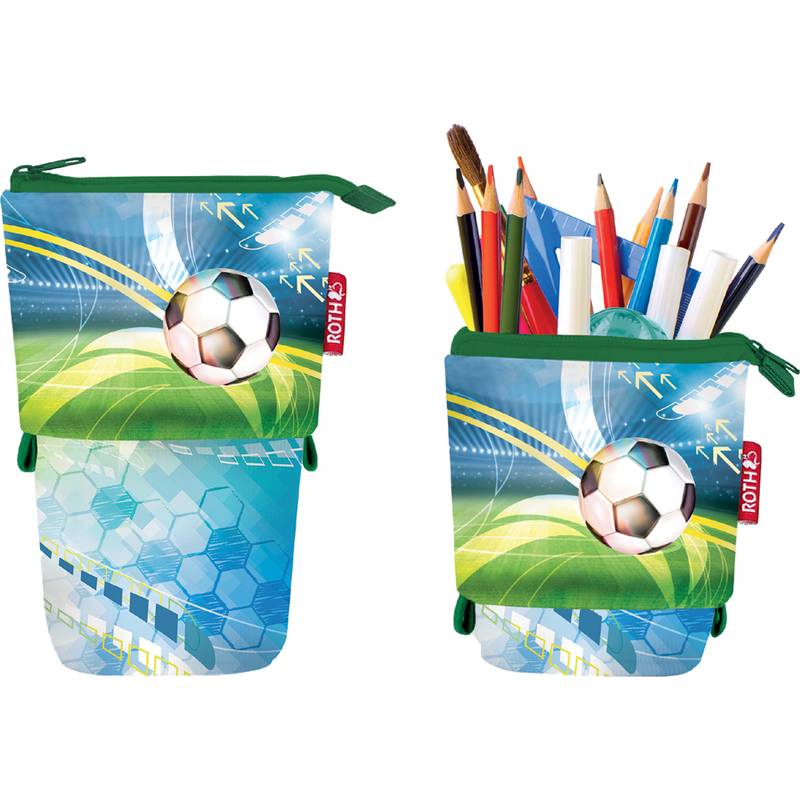 ROTH Schlamper-Etui 2in1 "Fußball"