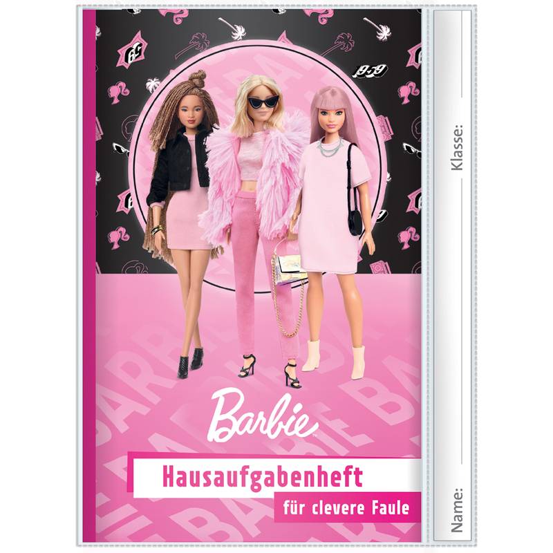 ROTH Hausaufgabenheft für clevere Faule "Barbie"