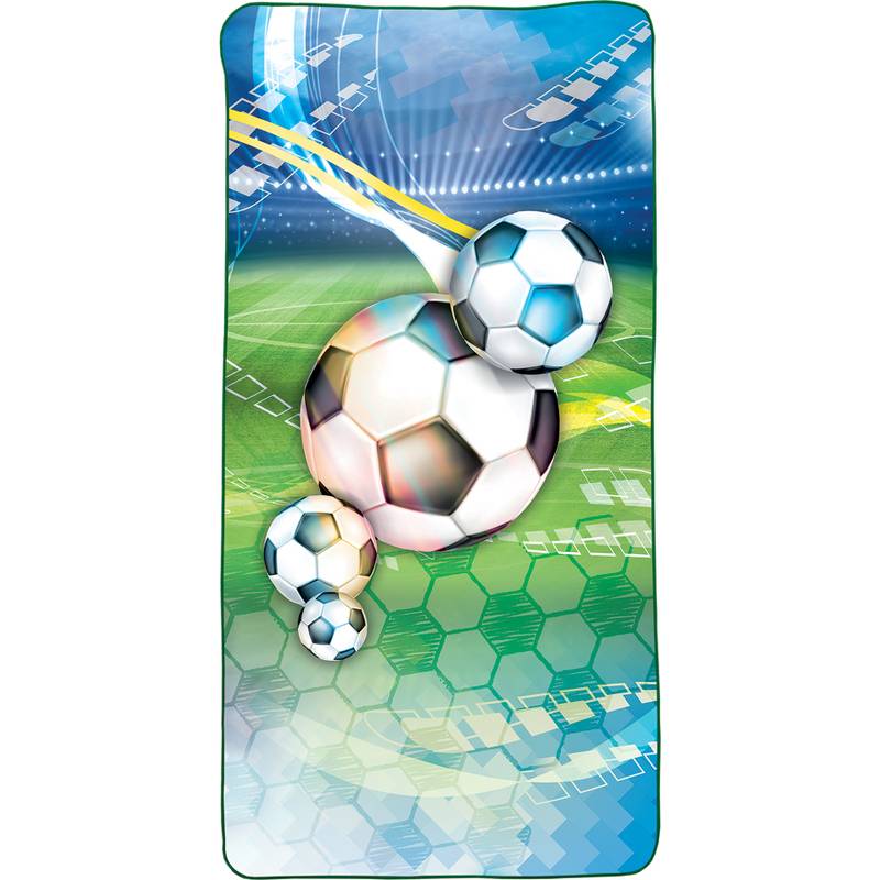 ROTH Kinder-Badetuch "Fußball", 600 x 1.200 mm