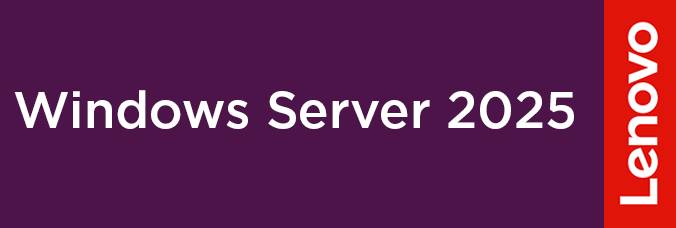 Banner mit Text „Windows Server 2025