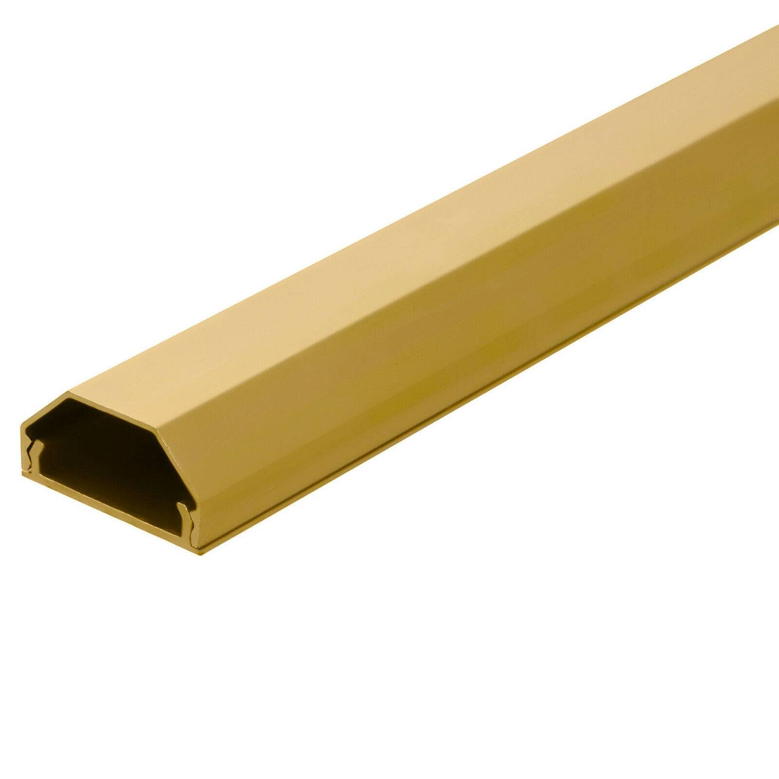 Design Aluminium Kabel Kanal Kabelabdeckung Abdeckung Alu Kabelschacht 33mm Nein 75cm Gold