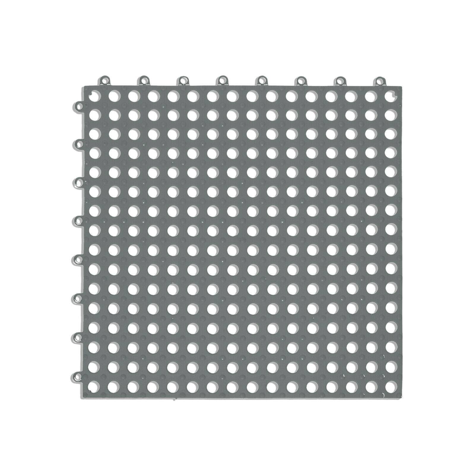 Duschmatte Bodenrost Sauna Schwimmbad Antirutschmatte Badvorleger XXL Dunkelgrau