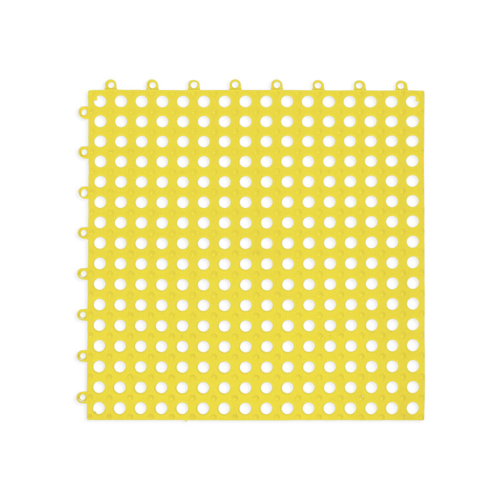 Duschmatte Bodenrost Sauna Schwimmbad Antirutschmatte Badvorleger XXL Gelb