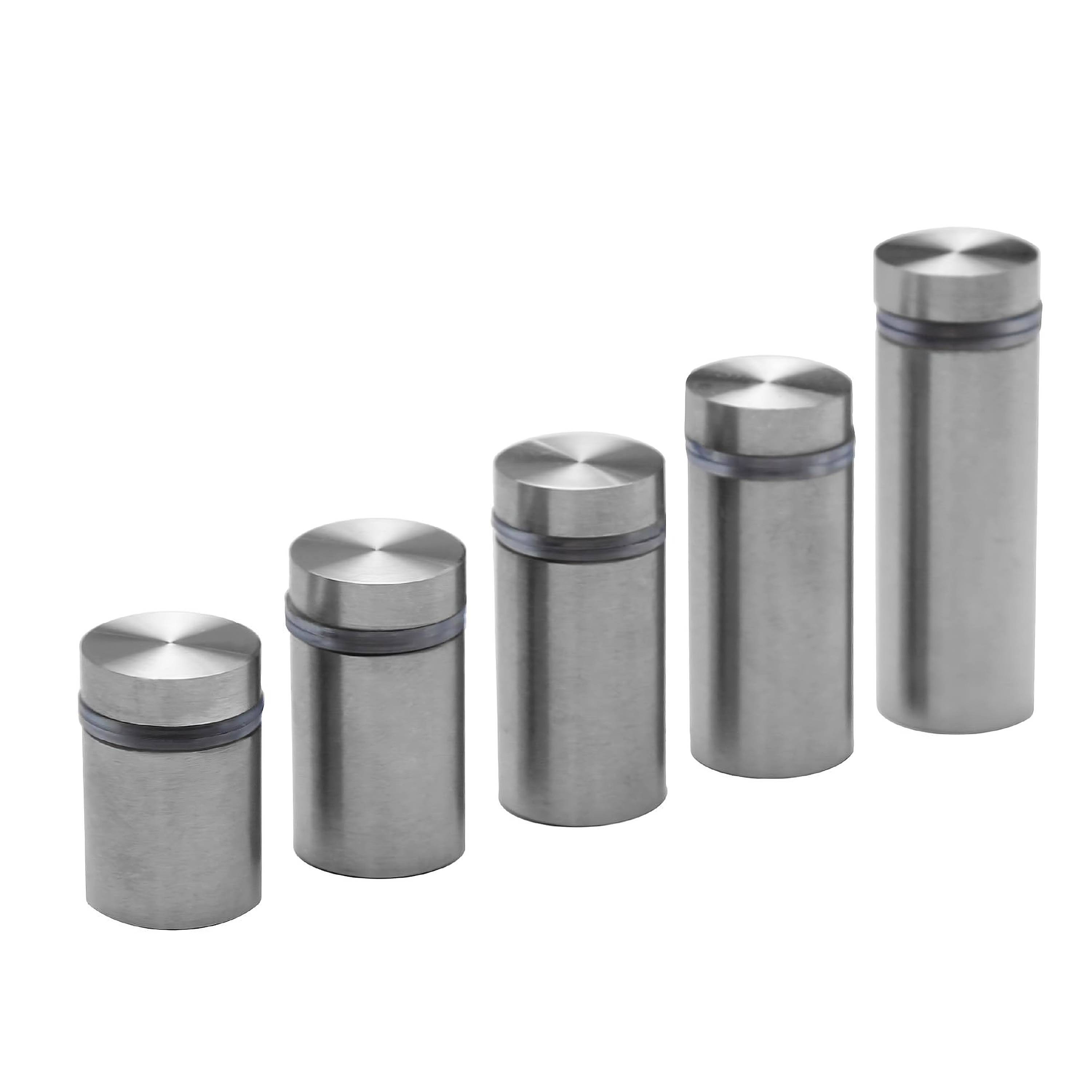 Edelstahl Abstandshalter Schilderbefestigung Wandabstandshalter Spiegelhalter 30mm