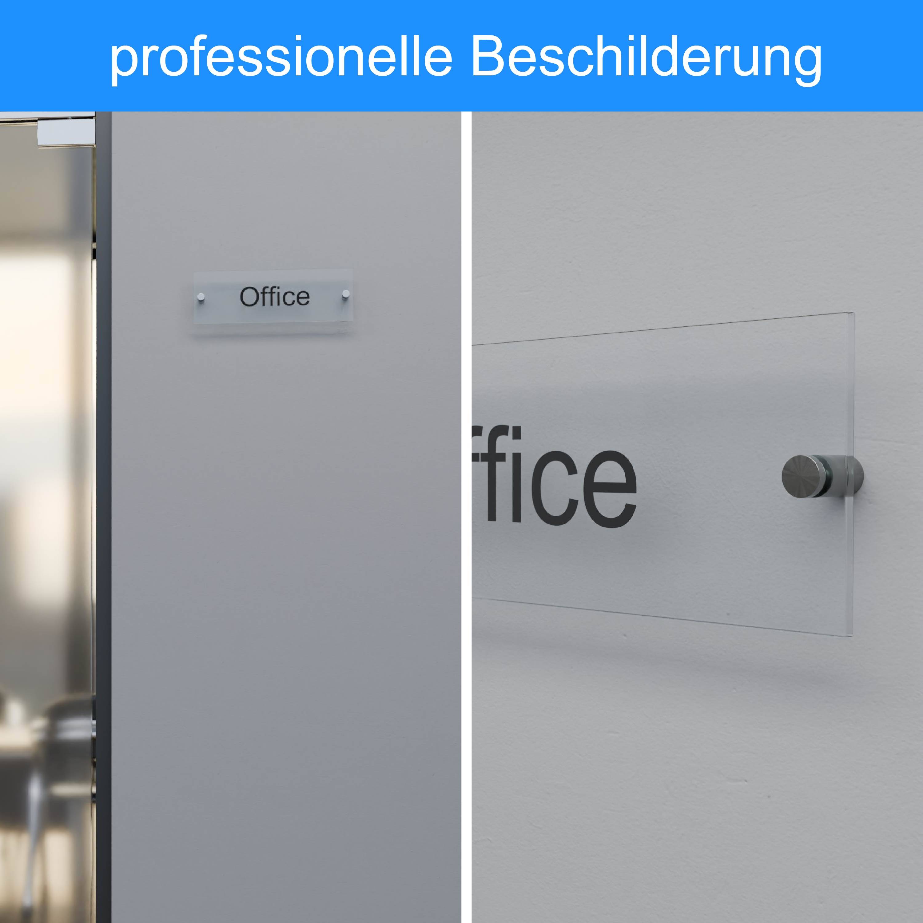 Edelstahl Abstandshalter Schilderbefestigung Wandabstandshalter Spiegelhalter 30mm