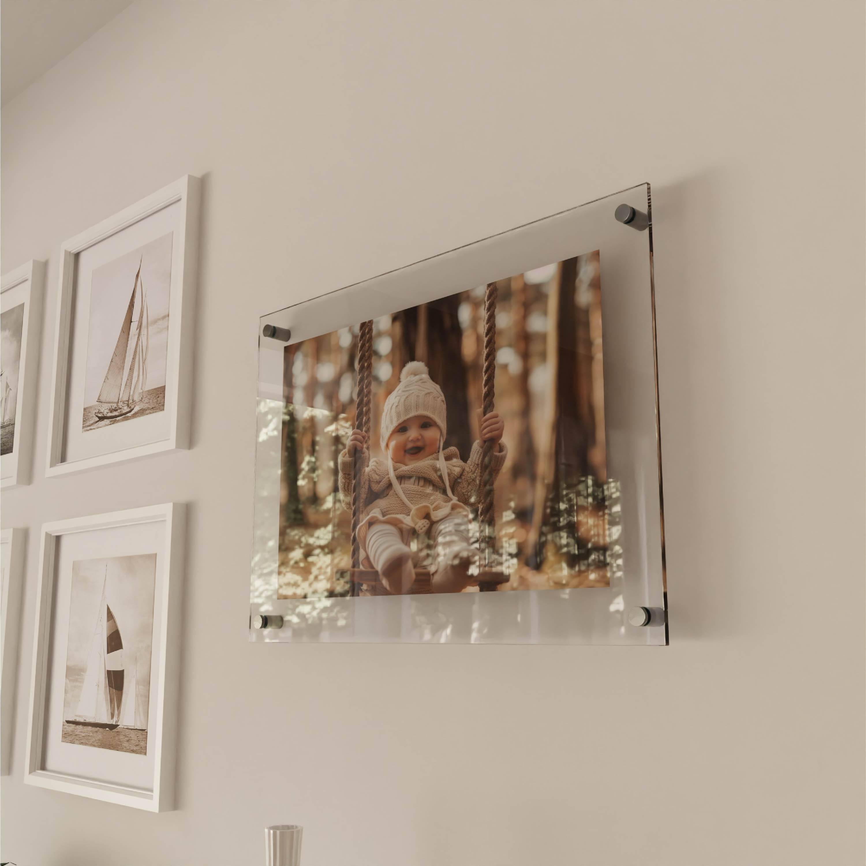 Edelstahl Abstandshalter Schilderbefestigung Wandabstandshalter Spiegelhalter 20mm