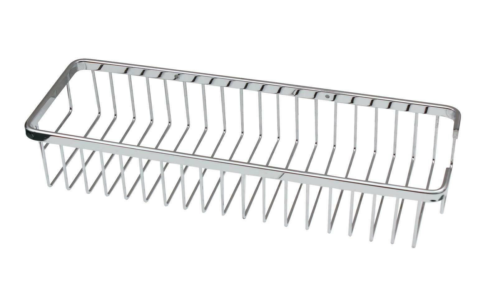 Edelstahl Duschregal Badregal Badezimmer Küchenregal Regal Wandregal Chrom 30cm