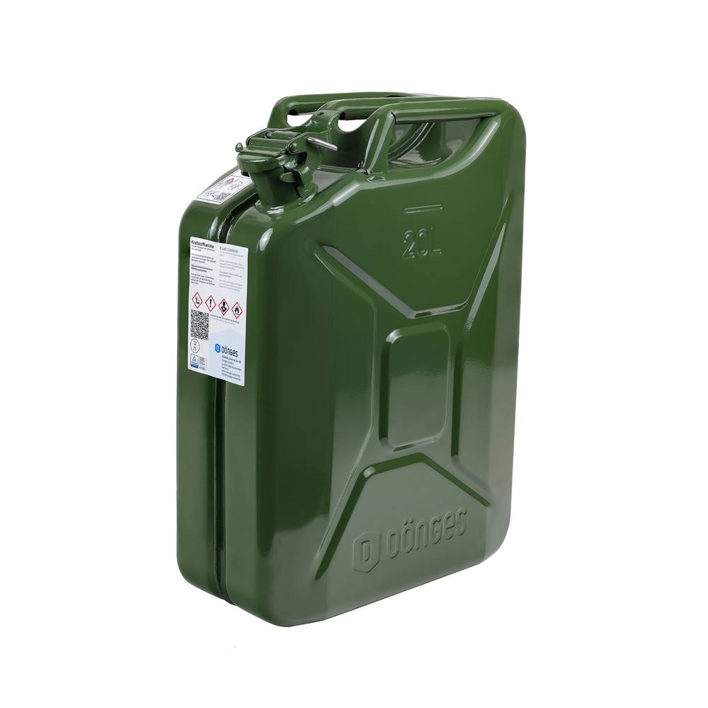 Dönges Stahlblech Kraftstoffkanister, 20 l, oliv