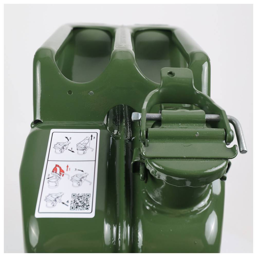 Dönges Stahlblech Kraftstoffkanister, 5 l, oliv