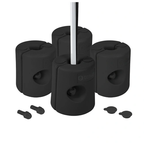 Dönges Pavillonstandfüße befüllbar 4er Set Schwarz Dönges Pavillonstandfüße befüllbar 4er Set Schwarz