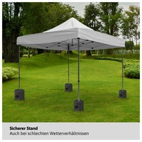 Dönges Pavillonstandfüße befüllbar 4er Set Schwarz Dönges Pavillonstandfüße befüllbar 4er Set Schwarz