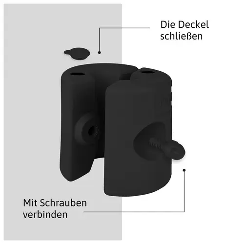 Dönges Pavillonstandfüße befüllbar 4er Set Schwarz Dönges Pavillonstandfüße befüllbar 4er Set Schwarz