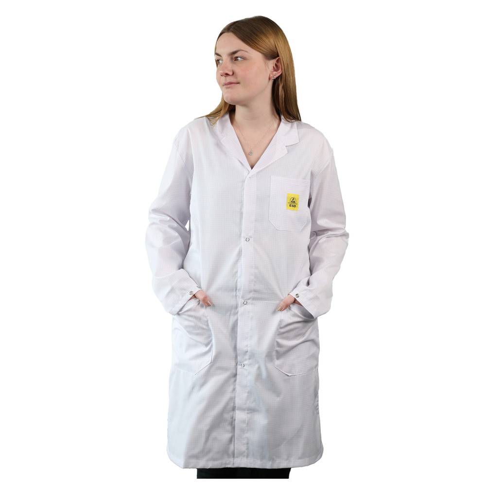 WETEC Arbeitsmantel AM-120, ESD, 2XL, weiß