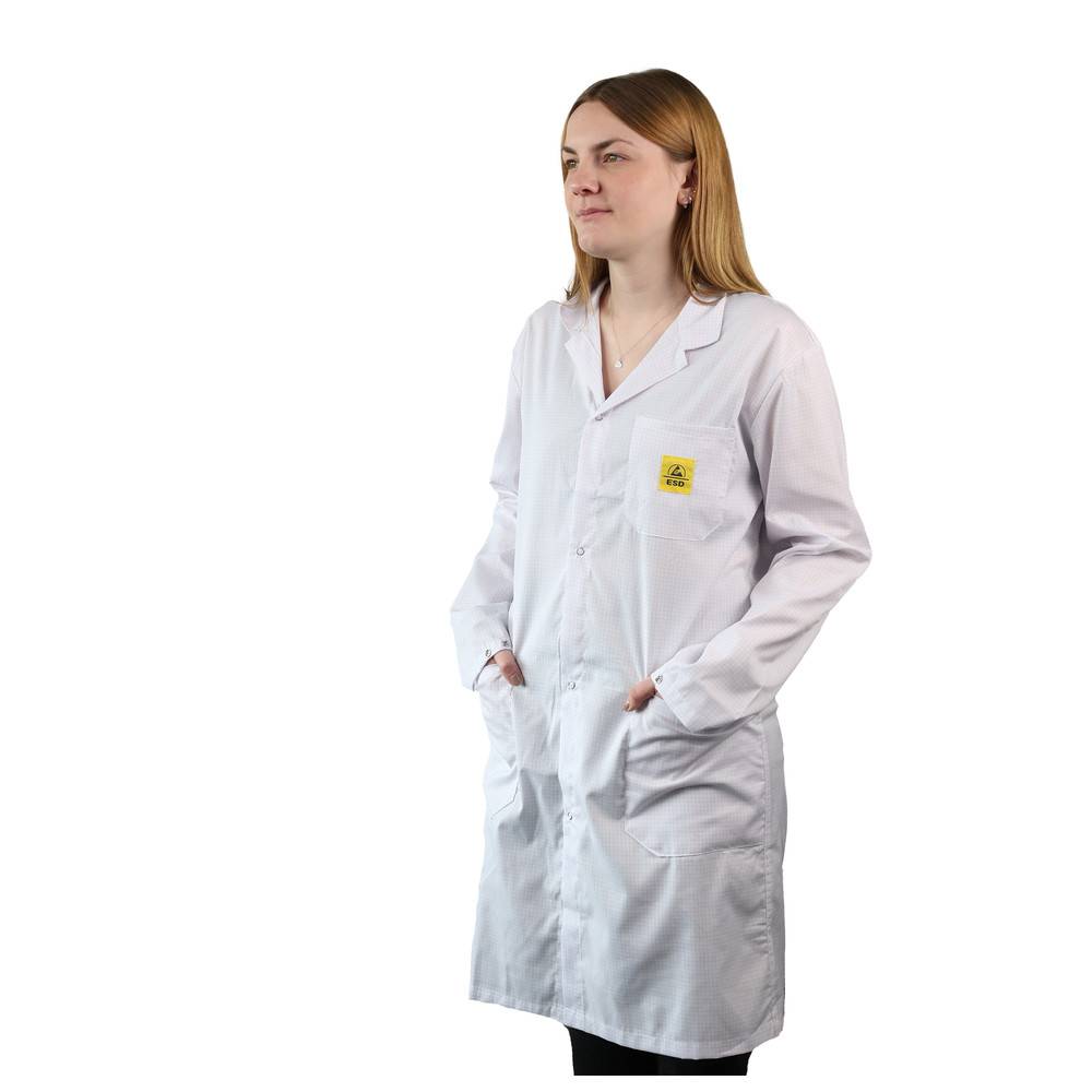 WETEC Arbeitsmantel AM-120, ESD, 2XL, weiß
