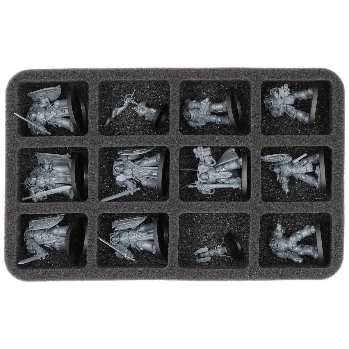 HS050A147 - HS050A147 Feldherr Schaumstoffeinlage für Space Marines - 12 Fächer