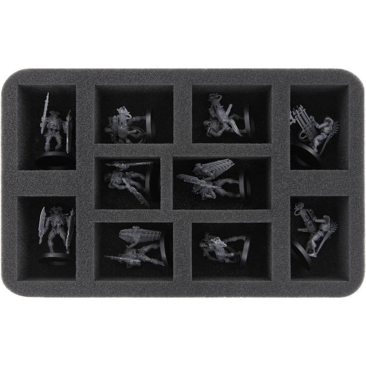 HS050A041 - HS050A041 Feldherr Schaumstoffeinlage für Necrons - 10 Fächer