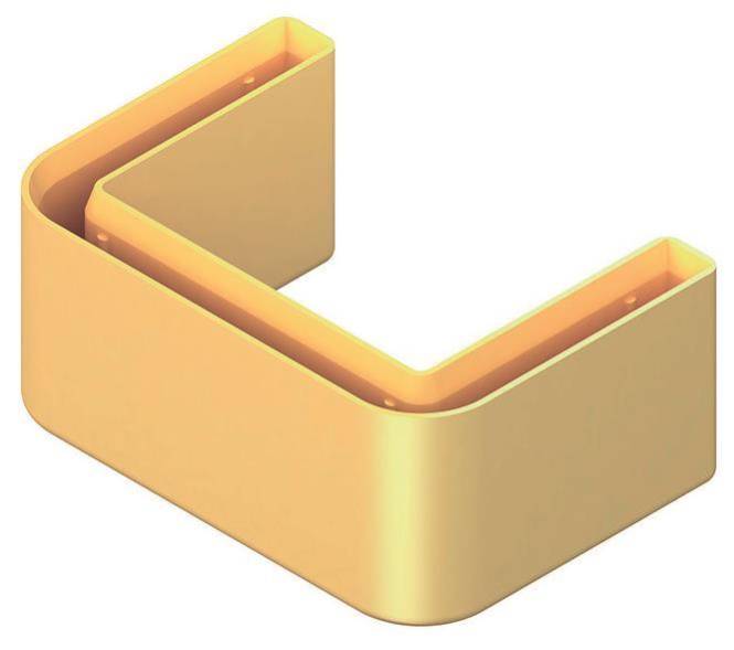 NIED Schutzkappe SKU 6040 gelb Install.Baumaterial Verlegesys/Verbi.Mat Leitgs.Führg.Systeme