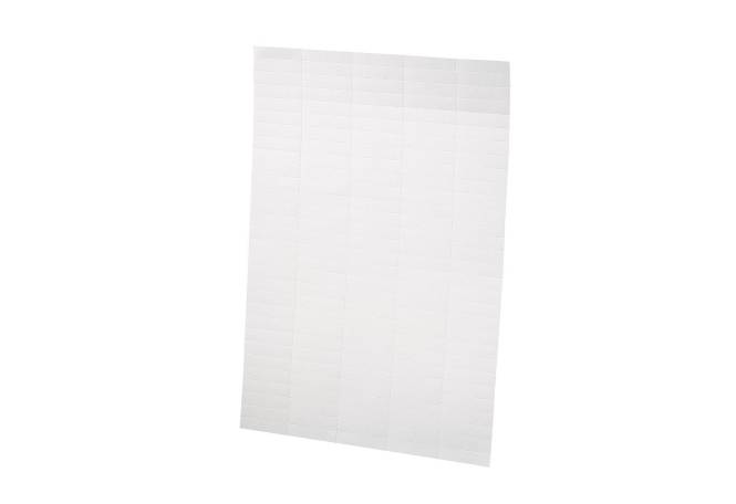 Metz Beschriftungsbogen weiss 899011-01 12f perf. f.Patchfelder E-DAT Modul Install.Baumaterial