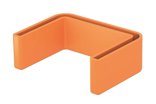 OBO US 7 KS OR Schutzkappe f.US 7-Stiel PE pastellorange RAL2003 6338497 Install.Baumaterial
