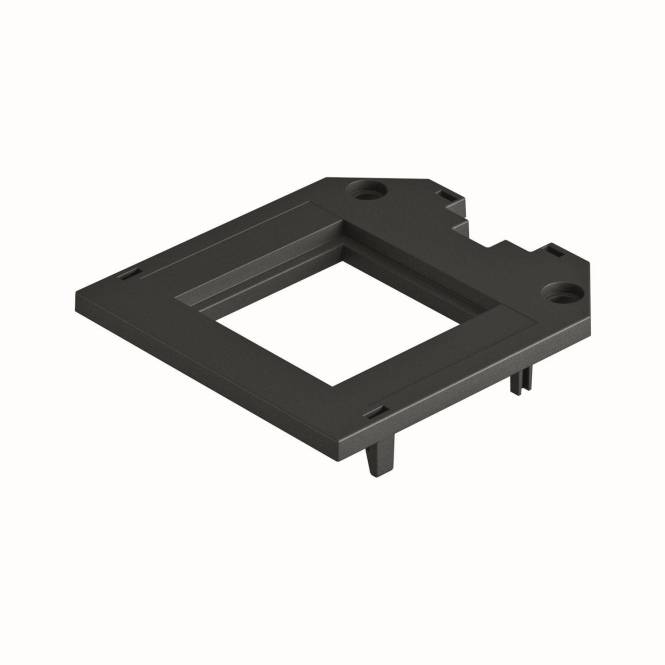 OBO UT3 P1 Abdeckplatte f.UT3 1 Modul45 82,5x76x4 PA gsw RAL9011 7408751 Install.Baumaterial