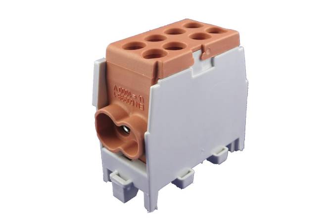 Pollmann 2080139 HLAK 25 1/2 M2 braun Hauptleitungs-Abzweig-klemme 25 1/2 Install.Baumaterial