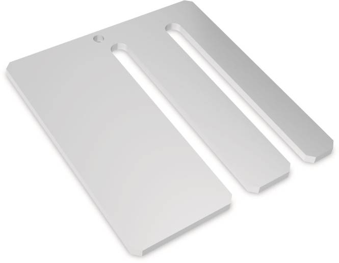 K2 Dachhaken Ausgleichsplatte 2002332 4mm Haustechnik Photovoltaik-Anlagen Montagesys+Zubehör