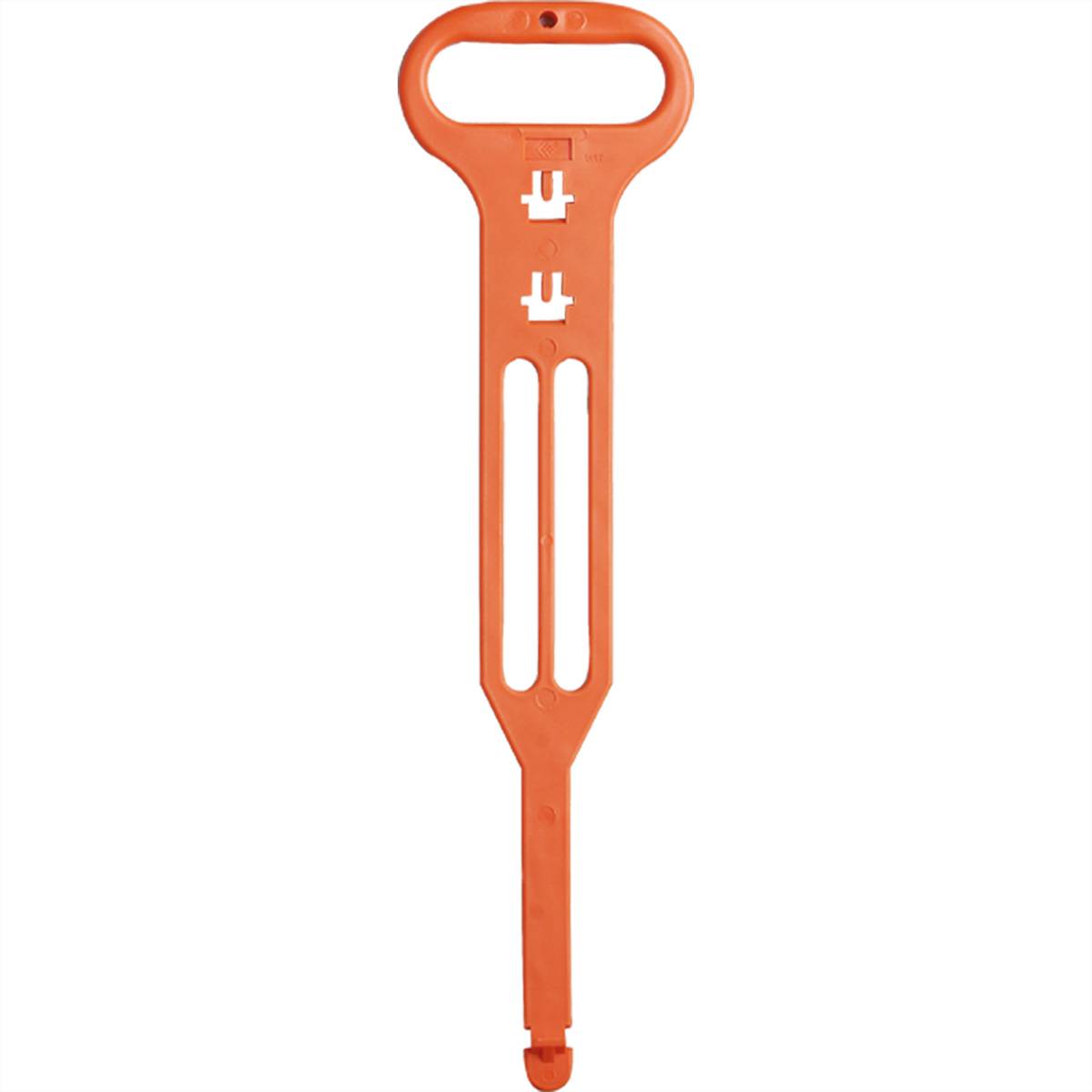 BACHMANN Kabeltragehilfe, PVC, orange, für Leitungen und Schläuche Steckdosenleisten Zubehör