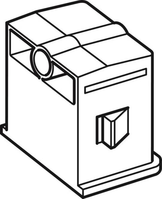 Legrand 348575 Schutzkappe U50/U55/U60 gelb Install.Baumaterial Verlegesys/Verbi.Mat