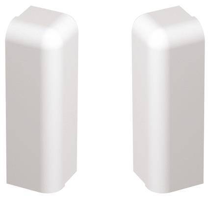 GGK Endplatte links für 111963 SL/C 20x70 alpinweiss Install.Baumaterial Verlegesys/Verbi.Mat