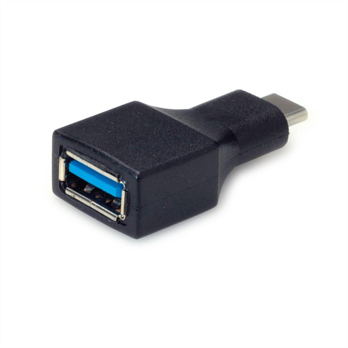 VALUE USB 3.2 Gen 1 Adapter, USB Typ C - A, ST/BU, OTG, schwarz Adapter / Konverter