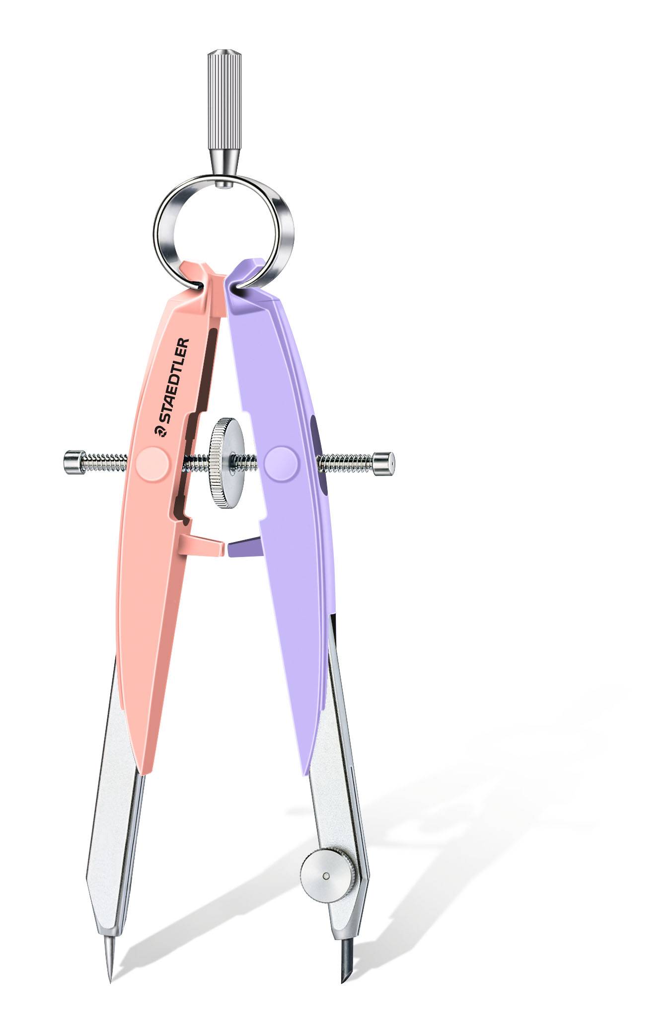 STAEDTLER Zirkel Mars Comfort 556 pink/fliede Multimedia-Technik Zeichnen,Malen,Basteln