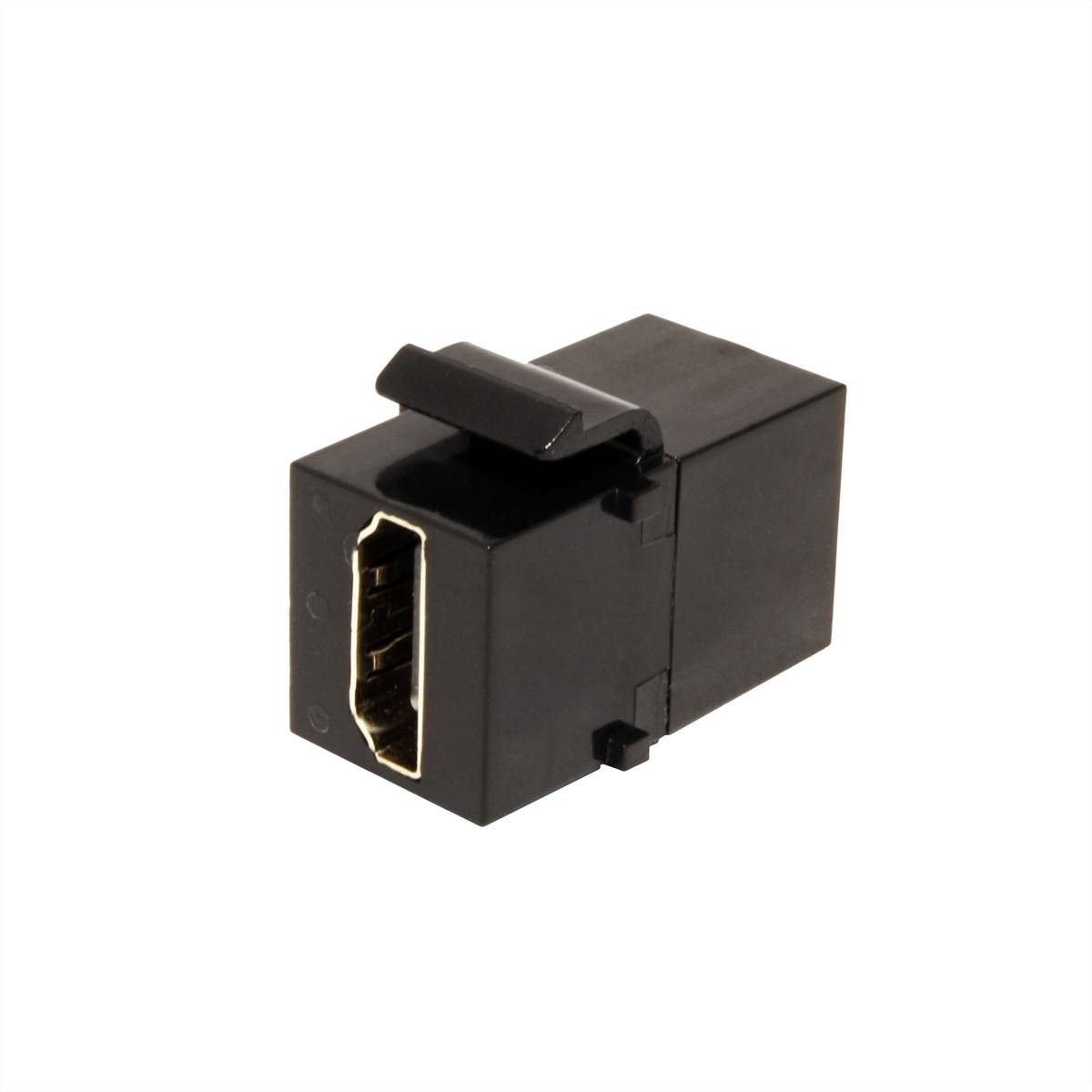 VALUE HDMI Keystone Modul, 4K 60Hz, schwarz Adapter, Terminatoren, Konverter MultiMedia