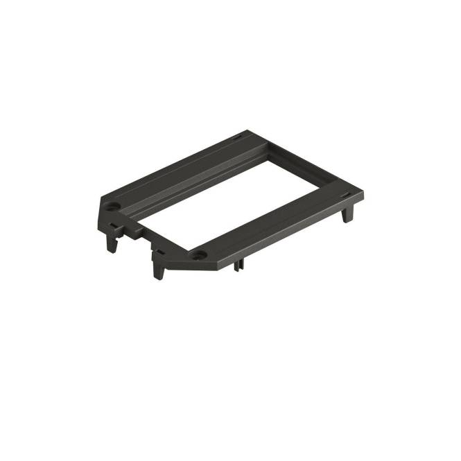 OBO UT34 P2 Abdeckplatte f.UT3 u.UT4 2 Modul45 104x76x4 PA gsw RAL9011 7408773 Install.Baumaterial