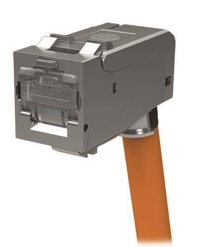 EasyLan FixLink SL RJ45-S KS EVP 270° Kat6A ISO/IEC AWG24-22 Keystone Modul Install.Baumaterial