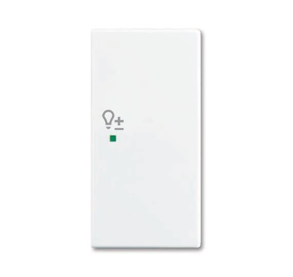 BJ Wippe/R 2f Dimmer 6234-22-914 alpinweiß Busch-free@home balance SI Install.Baumaterial KNX