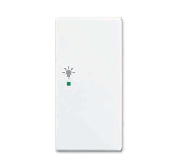 BJ Wippe/R 2-fach Licht 6231-22-914 alpinweiß Busch-free@home Balance SI Install.Baumaterial KNX