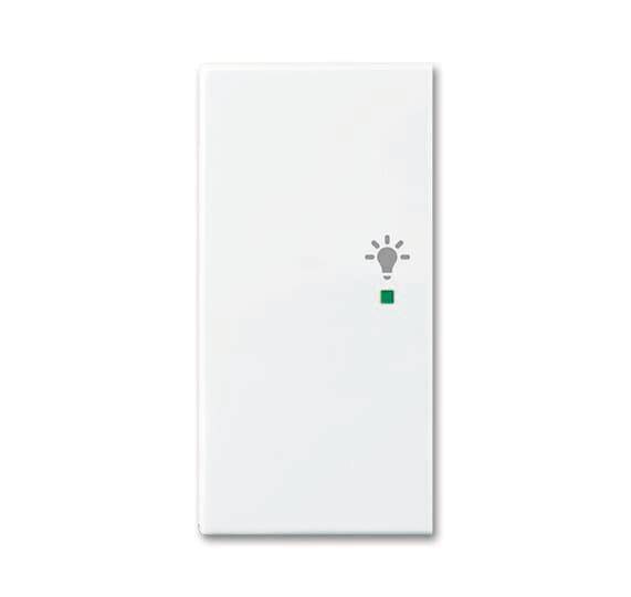 BJ Wippe/L 2-fach Licht 6231-21-914 alpinweiß Busch-free@home balance SI Install.Baumaterial KNX