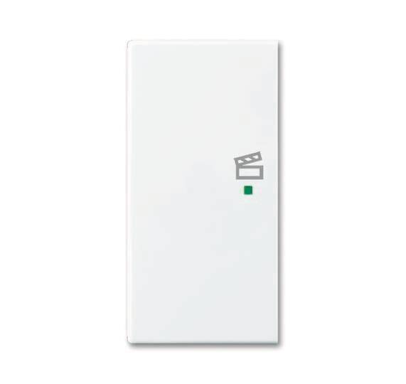 BJ Wippe/L 2f Szene 6233-21-914 alpinweiß Busch-free@home balance SI Install.Baumaterial KNX