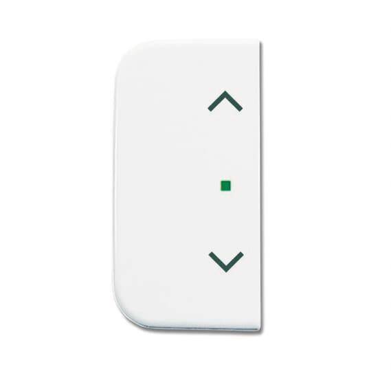 BJ Wippe 2-fach Symbol 6232-20-214 Jalousie Busch-free@home alpinweiß Install.Baumaterial KNX