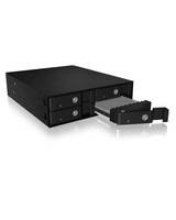 ICY BOX IB-2240SSK 13,3 cm (5.25) Speicherlaufwerkbehälter Schwarz Multimedia-Technik Backplane