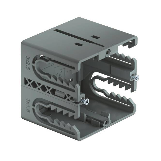 OBO BRK GD gr Geräteeinbaudose SIGNA BASE grau PA 6133577 Install.Baumaterial Verlegesys/Verbi.Mat