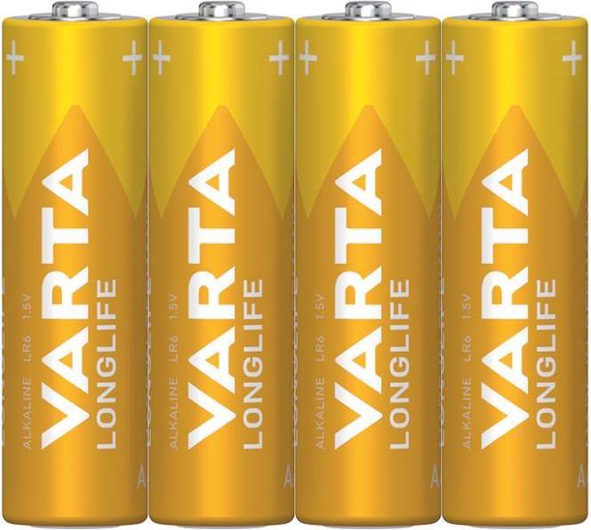 VARTA Longlife extra Mignon 1,5V 4106 Kartonware /Tray (Inhalt 10 Stück) Install.Baumaterial