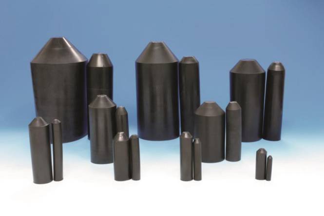 Hellermann 1614-1-B5W2-PO-X-BK Spannungsfeste Endkappe 416-14047 Install.Baumaterial