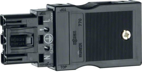 Hager Eingangsbuchse Wago 3polig G4703 f.starre u.feindrahtige Leiter 1,5-2,5qm Install.Baumaterial