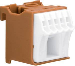 Hager Klemmen QuickConnect L KN06P 6Klemmstellen Install.Baumaterial ZÃ¤hlerschr./Verteilg