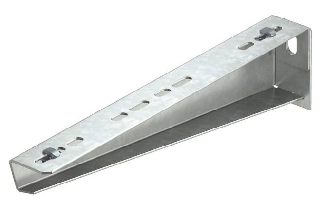 OBO MWAM 12 21 FS Wand-u.Stielausleger m.Schnellbefestigung B210mm St 6424552 Install.Baumaterial