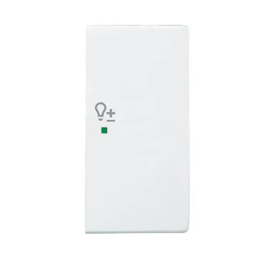 BJ Wippe 2fach Symbol Dimmer 6234-22-84 Busch-free@home studioweiß Install.Baumaterial KNX