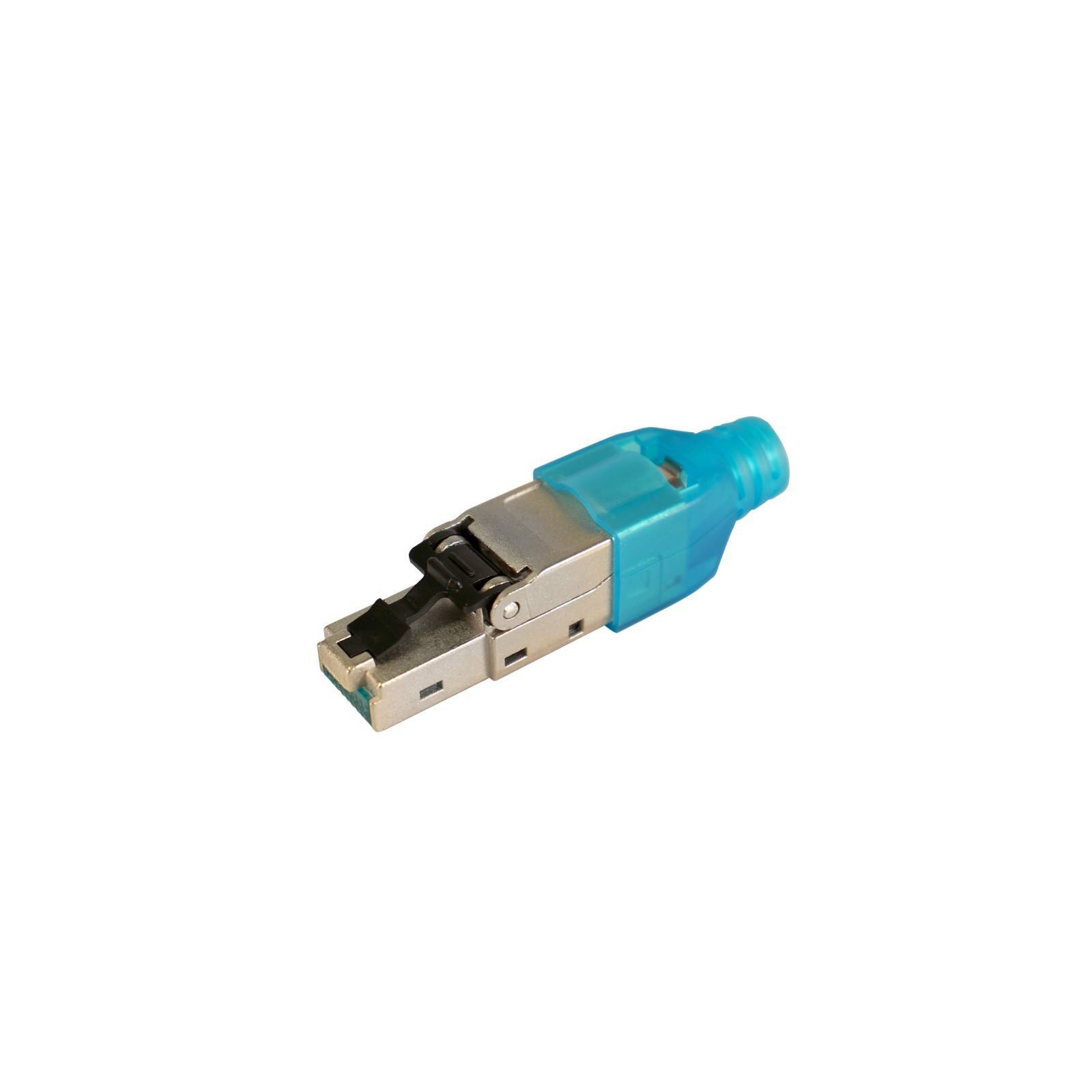 Televes RJ45-Stecker CAT6A FTP CAT6AS-F m.SchutzhÃ¼lle blau Install.Baumaterial Netzw.Telekomm